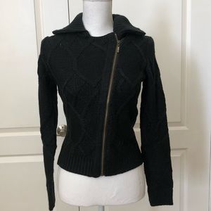 Knitted Biker Jacket